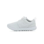 Basket nike roshe run cadet (ps) - nike - 749422 - 102 - blanc - polyester - enfant - lacets - plat