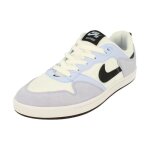 Baskets nike sb alleyoop hommes - blanc - lacets - synthtique