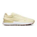 Baskets nike waffle one jaune femme - daim - nubuck - lacets