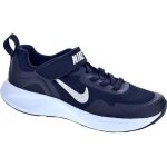 Baskets - nike - wearallday - garçon - textile - lacets - plateau - noir Baskets - nike - wearallday - garçon - textile - lacets - plateau - noir