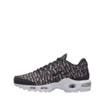 Basket nike wmns air max plus se - noir blanc orange - 862201 - 007 - femme