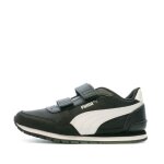 Baskets noir garon puma runner