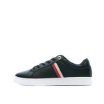 Baskets noires femme tommy hilfiger essential