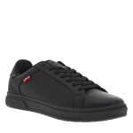 Baskets noires - levis� - mod�le - synth�tique - homme - lacets
