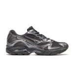 Baskets noires mizuno wave rider 10 ? performance & style r�tro - running