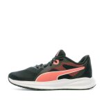 Baskets noires / roses fille puma twitch runner