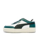 Baskets noires / vertes / blanches homme puma ca pro sport