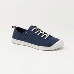 Baskets palladium easy lace indigo cs - femme - blanc - textile - lacets - plat Baskets palladium easy lace indigo cs - femme - blanc - textile - lacets - plat