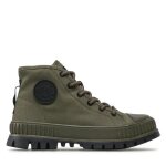 Baskets - palladium - pallashock supply - vert - homme