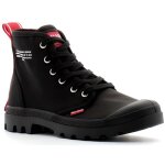 Basket - palladium - pampa hi dare - noir - femme - lacets - plat