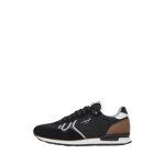 Baskets pepe jeans homme ref 63953 997 noir
