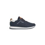 Baskets - pepe jeans - london street - homme - navy - fermeture � lacets - semelle en caoutchouc