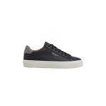 Baskets pepe jeans yogi origin - pepe jeans - noir - adulte - plat - cuir