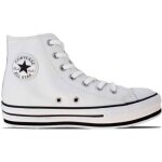 Baskets plate - forme - converse - eva hi 666392c - cuir - semelle eva absorbante - blanc