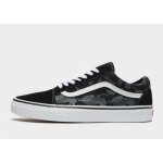 Basket plate homme vans old skool noir - coupe basse - lacets - textile Basket plate homme vans old skool noir - coupe basse - lacets - textile