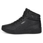 Chaussures - puma - carina 2. 0 mid - noir - femme - lacets Chaussures - puma - carina 2. 0 mid - noir - femme - lacets