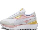 Basket puma cruise rider peony junior - réf. 385689 - 14. couleur : blanc rose jaune. détails. - tige ... Basket puma cruise rider peony junior - réf. 385689 - 14. couleur : blanc rose jaune. détails. - tige ...