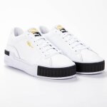 Basket puma femme cali sport clean wns blanc cuir