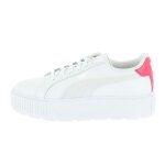 Basket puma karmen junior - réf. 387374 - 04. couleur : blanc rose. détails. - tige en cuir. - fermeture ... Basket puma karmen junior - réf. 387374 - 04. couleur : blanc rose. détails. - tige en cuir. - fermeture ...