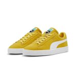 Basket puma suede classic xxi - jaune - adulte - mixte - lacets - plat