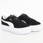 Basket - puma - femme - suede mayu - noir - cuir