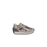 Basket punky jogger alux / suede anthracite - no name - femme - nylon - lacets