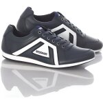 Baskets redskins breb - redskins - homme - cuir - bleu - lacets