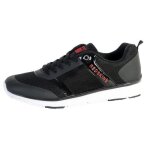 Baskets redskins holly noir - homme - textile - lacets - mode chic et dcontract