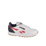 Basket - reebok - cl leather - cuir - lacets - homme