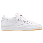 Baskets - reebok - club c 85 - femme - blanc - cuir - lacets Baskets - reebok - club c 85 - femme - blanc - cuir - lacets