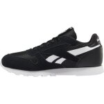 Basket reebok classic leather junior - zzysh - noir - textile - enfant - plat - lacets Basket reebok classic leather junior - zzysh - noir - textile - enfant - plat - lacets