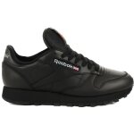 Basket - reebok - classic leather mono - homme - noir - cuir - lacets Basket - reebok - classic leather mono - homme - noir - cuir - lacets
