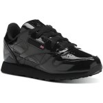 Basket reebok classic leather patent cadet - zzysh - cn2071 - noir - fille - cuir