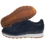 Basket reebok classic leather pg - homme - bleu - cuir