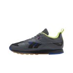Basket - reebok - classic leather rc 1. 0 - cuir - homme - lacets - gris