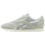 Basket reebok classic nylon cold pastel - vert - femme - lacets
