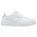 Basket - reebok - court advance bold - cuir - lacets - plateforme