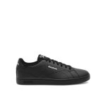 Baskets - reebok - court clean - cuir - lacets - noir Baskets - reebok - court clean - cuir - lacets - noir