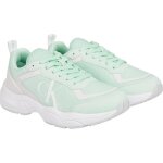 Baskets de running femme calvin klein jeans retro tennis over mesh wn vert (sprout green) 39