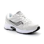 Baskets de running homme saucony ride millennium argent - lacets - semelle en caoutchouc r�sistant � ...