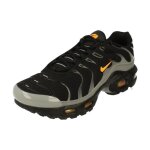 Baskets de running nike air max plus gs pour enfant - noir - synth�tique - lacets