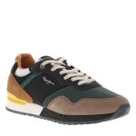 Baskets running talon plat - pepe jeans - multicolores - vert - homme Baskets running talon plat - pepe jeans - multicolores - vert - homme