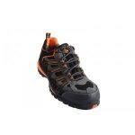 Baskets de s�curit� basse helvite s1p sra hro en cuir velours noir / orange p41 - coverguard - 9hevl. ...