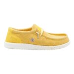Baskets - serge blanco - saint - jean canv - jaune - talon plat - lacets