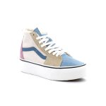 Baskets sk8 - hi tapered stackform en daim et sherpa pour homme - vans - multicolor - lacets - plat