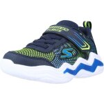 Basket skechers - 113137 - bleu - garon - textile - enfant - scratch