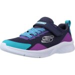 Basket skechers 117902 violet - skechers - fille - textile - lacets - plat