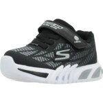 Basket skechers - 125690 - noir - garon - enfant - synthtique - lacets