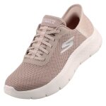 Baskets skechers femme beige