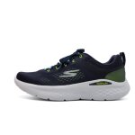 Baskets skechers go run lite - skechers - homme - lacets - bleu - polyester - course  pied marche
